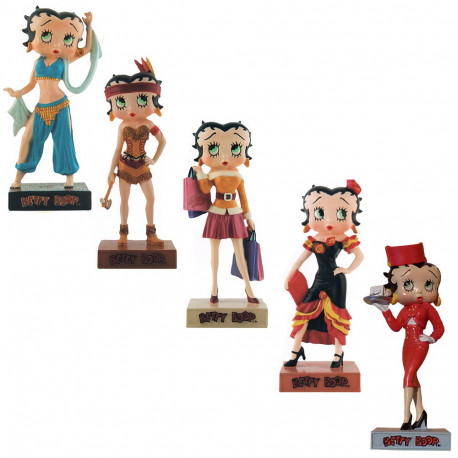Lot von 10 Figuren Betty Boop Betty Boop Show Collection - Serie (42-51)