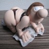 Figurine Bidochon de Binet 17 CM
