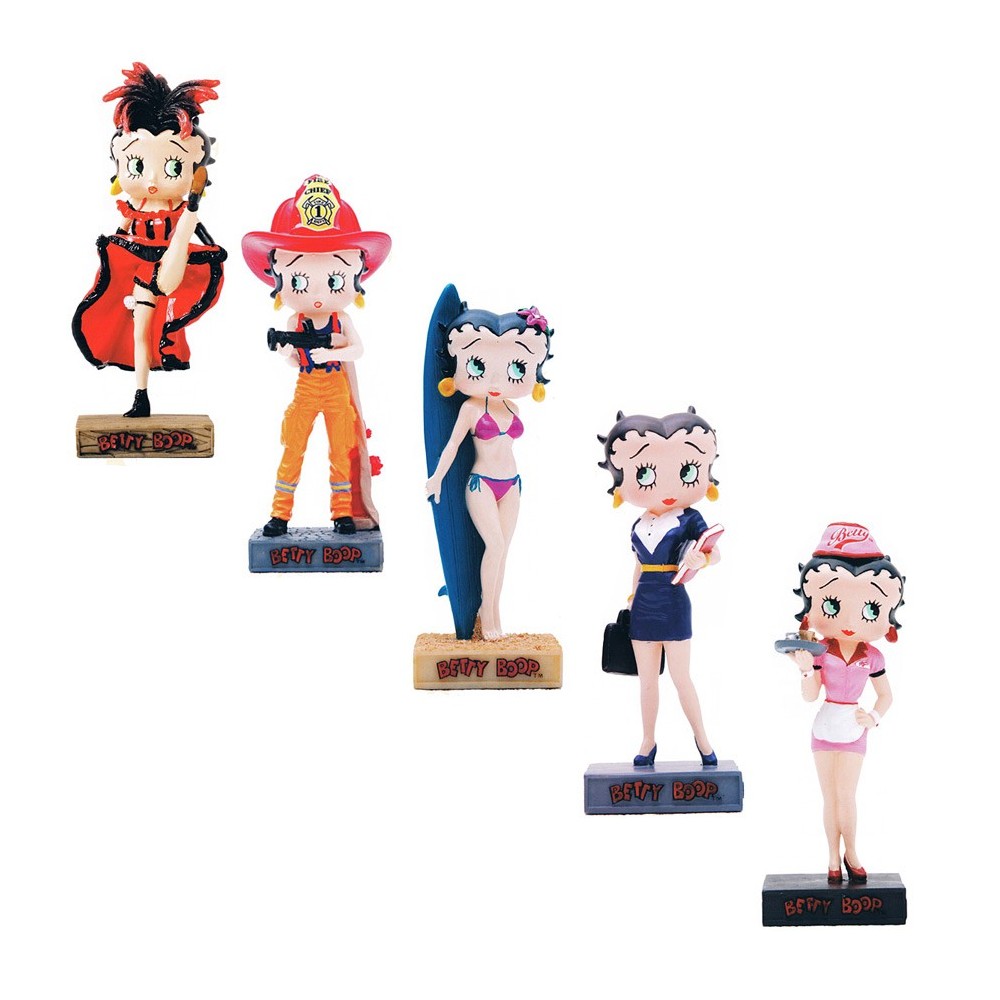 Collection des 58 figurines Betty Boop Show