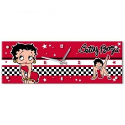 Betty Boop Rechthoek Pendule Rode Jurk 57 CM