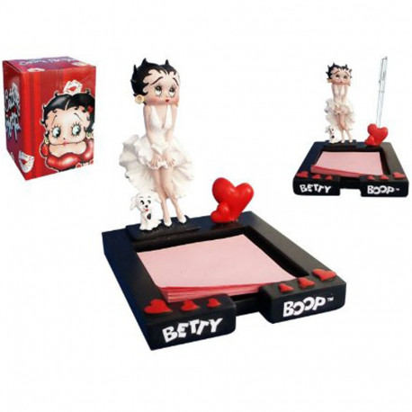 Bloc Note Betty Boop Robe Blanche