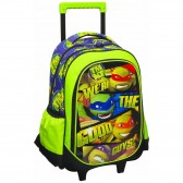 Rolling Backpack Ninja Turtle Power 43 CM - Trolley