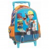 Sac à dos à roulettes trolley maternelle Bob le Bricoleur 31 CM + Outils