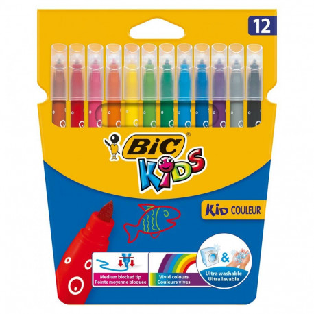 BIC RNAB07TB9YWBM bic kids marker kit 24 water based markers 2 kits