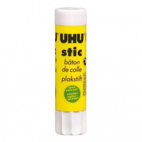 Bâton de colle blanche UHU 8,2 g - Petit format