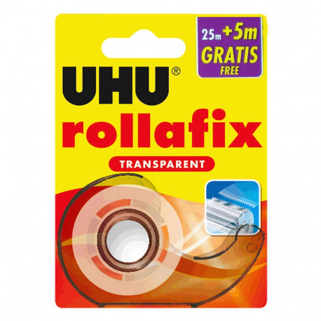 Reel tape UHU Rollafix Invisible (30 metres)