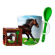 Set of 2 mugs horse