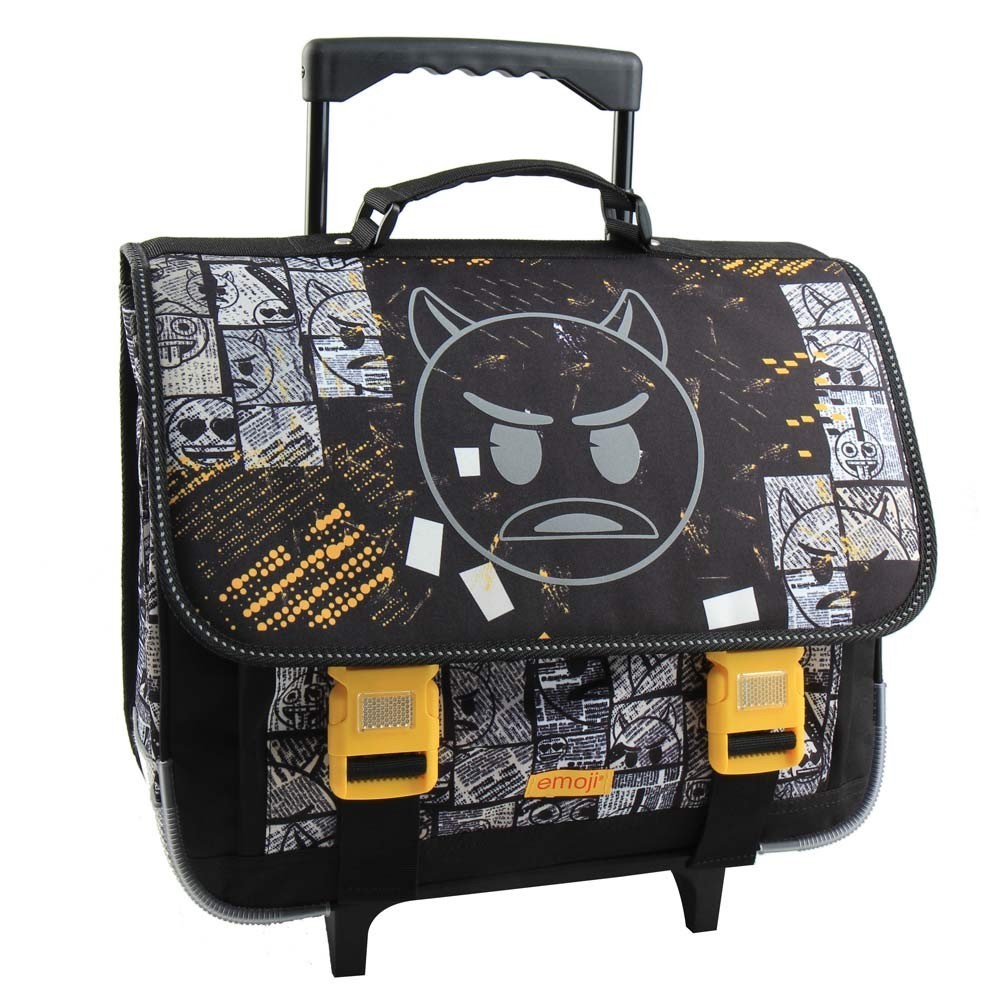 Cartable à roulettes Emoji Devil 41 CM Haut de Gamme