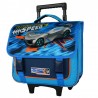 Cartable à roulettes Hot Wheels bleu 38 CM Trolley - Cartable