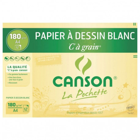 70 g/qm CANSON Transparentpapierblock Calque DIN A4 