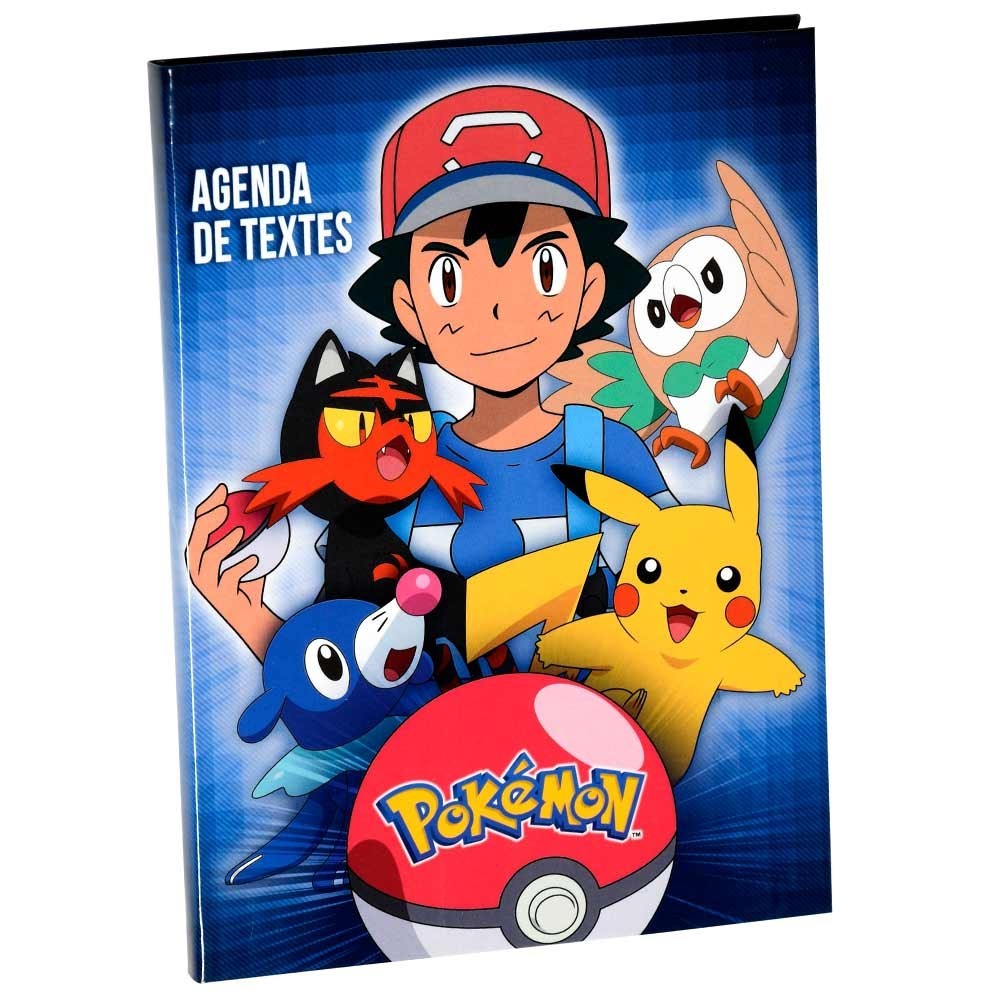 Agenda Pokemon Sacha 22 Cm Cahier De Textes