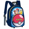 Sac à dos à roulettes Pokemon Sacha 38 CM - Haut de gamme