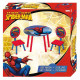 Set table + 2 chairs Spiderman
