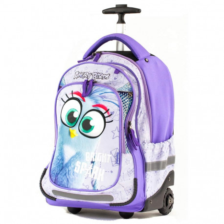 Sac à roulettes Angry Birds Atomic Chick 42 CM - Cartable