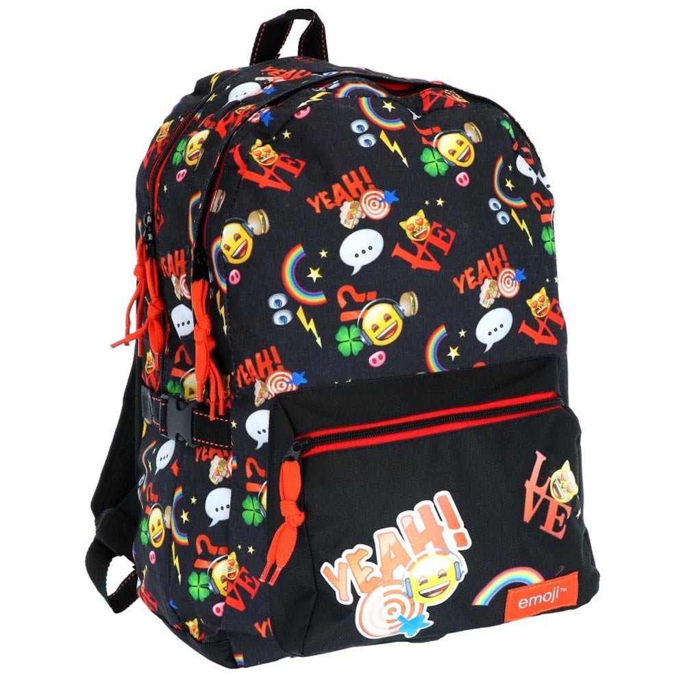 Smiley World 45 CM Highend backpack 2 cpt