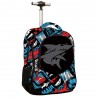 Sac à roulettes Maui & Sons Shark 48 CM - Cartable
