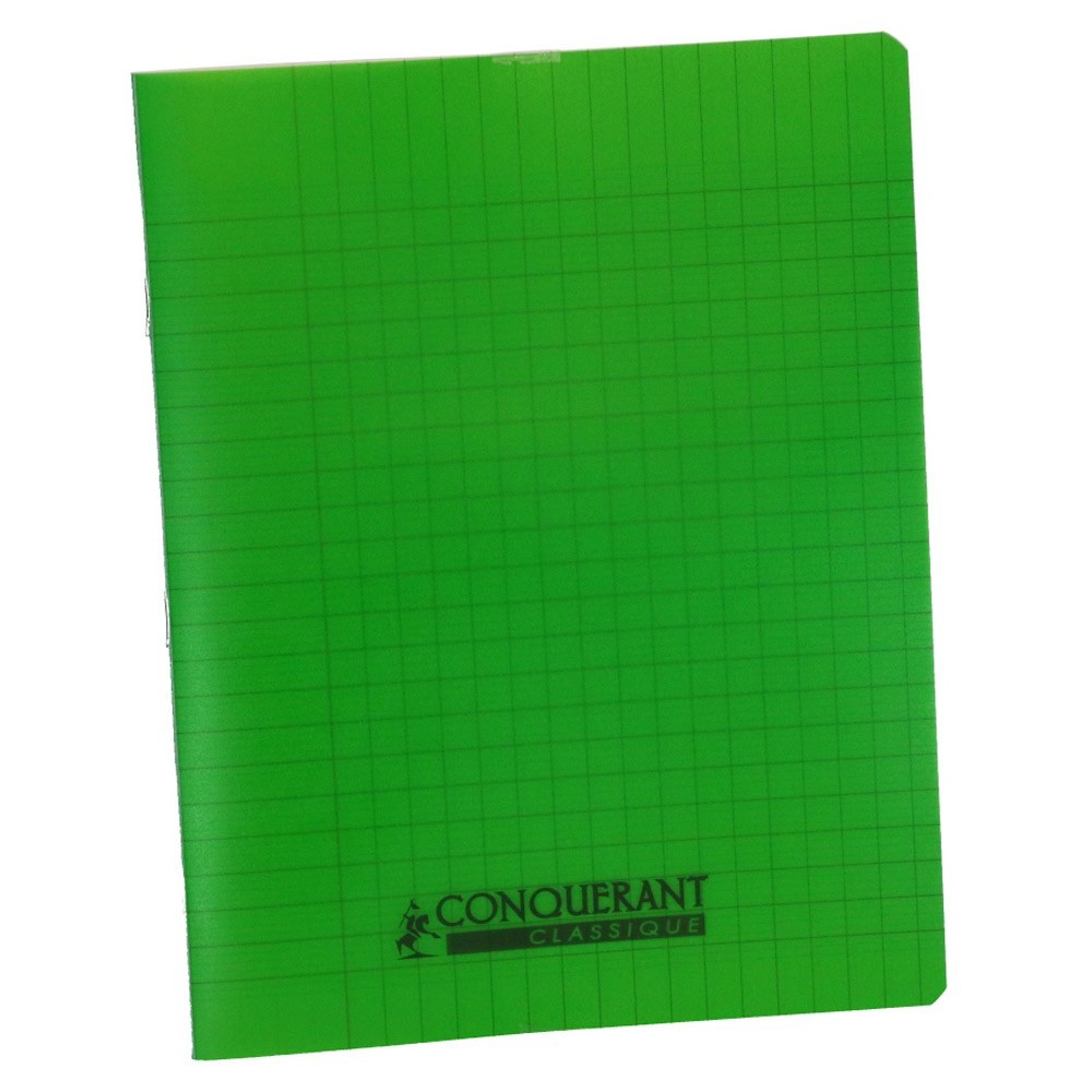 Cahier Polypro 17x22 CONQUERANT Grands carreaux SEYES 48p