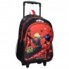 Sac à dos à roulettes Ladybug Miraculous Trust Yourself 43 CM Haut de gamme Trolley - Cartable