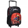 Sac à dos à roulettes Ladybug Miraculous Trust Yourself 38 CM Haut de gamme Trolley - Cartable
