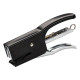 BLACK METALLIC steel stapler
