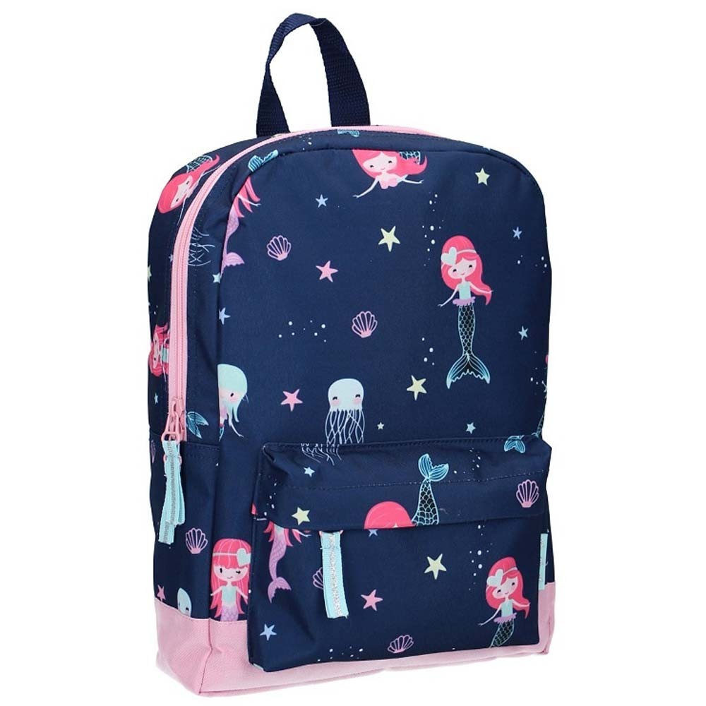 Blu Sirena Bacio Latteo 34 CM scuola materna zaino