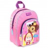 Sac à dos Masha et Michka Rose 31 CM maternelle - Cartable