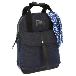 Backpack Il tempo delle ciliegie blu Jean 43 CM