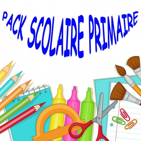 Pack fournitures scolaires Primaire 2019-2020 - Fille