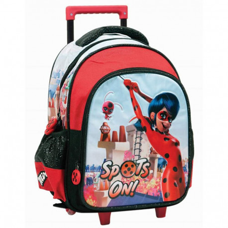 miraculous ladybug rolling backpack