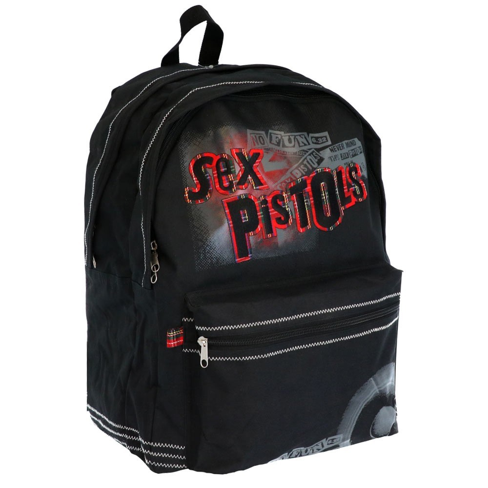 Backpack Sex Pistols Logo Laptop Backpack Fashion Theme School Backpack