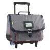 Cartable à roulettes Tann's 38 CM - Les chinés