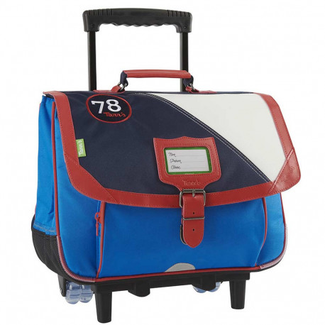 cartable tann's 38 cm roulettes