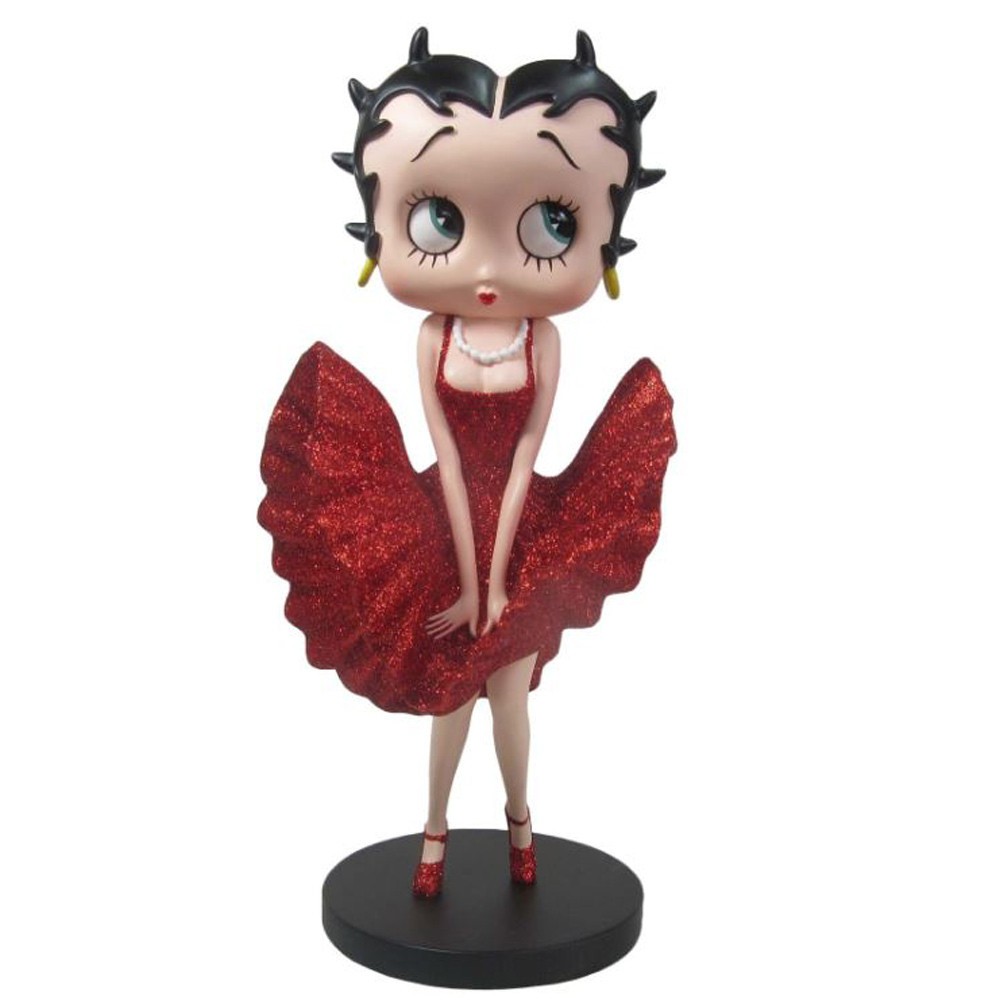 red betty boop dress