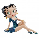 dimensioni 25,4 cm statuetta da collezione di Betti Boop che prova delle scarpe Betty Boop 