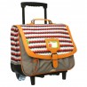Cartable à roulettes Tann's 38 CM - Les bons enfants
