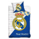 Parure housse de couette Real Madrid 140x200 cm et Taie d'oreiller
