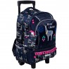 Sac à dos à roulettes Hola Lama 43 CM Cartable haut de gamme
