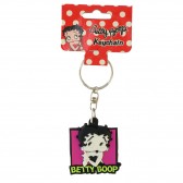 Porte clés Betty Boop robe rouge