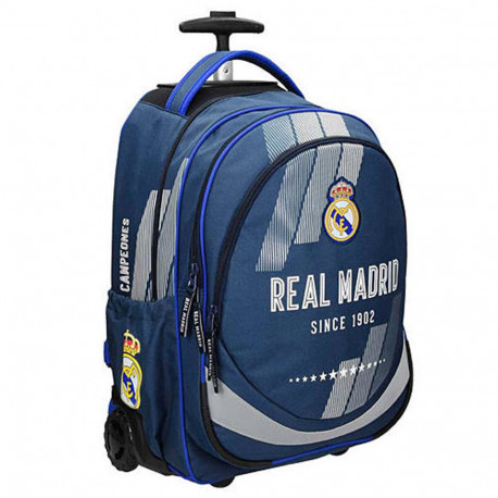 Rolling Backpack Real Madrid Basic 47 CM - 2 cpt - Trolley