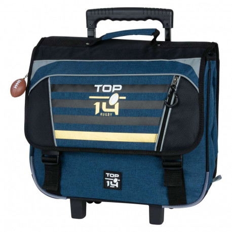Top 14 Rugby 41 CM Top-of-the-range wheeled binder