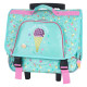 Cartable à roulettes Ice Cream 41 CM Trolley haut de gamme