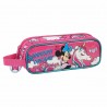 Trousse rectangle Minnie Mouse Licorne 21 CM - 2 cpt