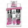 Parure housse de couette Barbie 140x200 cm et Taie d'oreiller