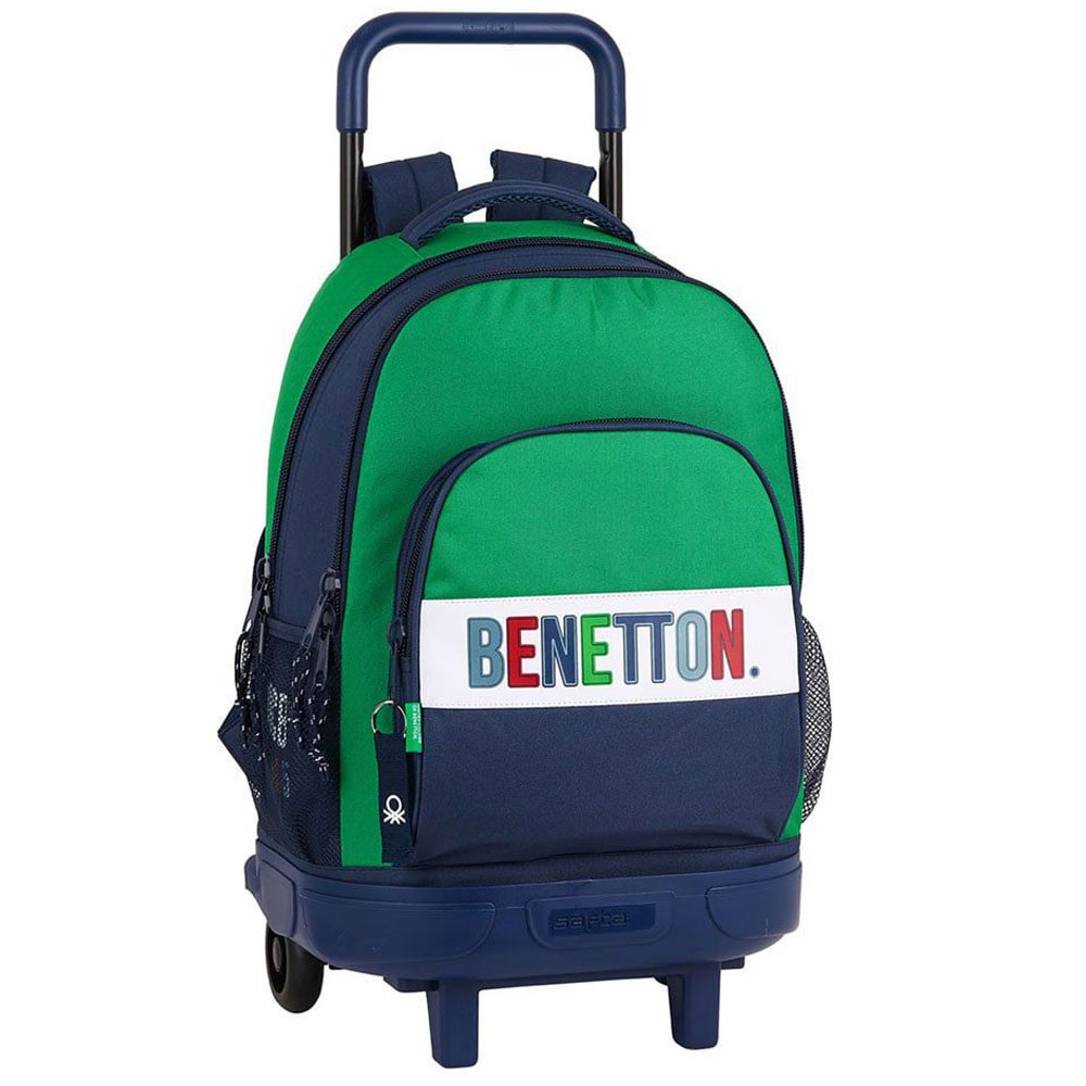 United Colors of Benetton Polyester 80 cms Blue Suitcase (0IP6SPO28M02I) |  Blue suitcase, United colors of benetton, Benetton