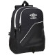 Umbro Black and White Backpack 42 CM High-End Cartable