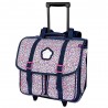 Cartable à roulettes Kickers Girl Premium Violet 38 CM - Haut de Gamme