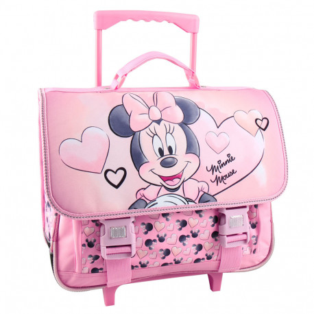 Minnie roze wielband 40 CM