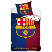 FC Barcelona 140x200 cm cotton duvet cover and pillow taie