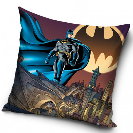 FUNDA DE ALMOHADA 100% ALGODÓN BATMAN BASIC CAMA DE 90.