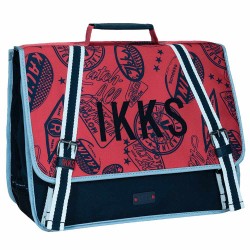 Satchel IKKS Urbano R Rosso 38 CM